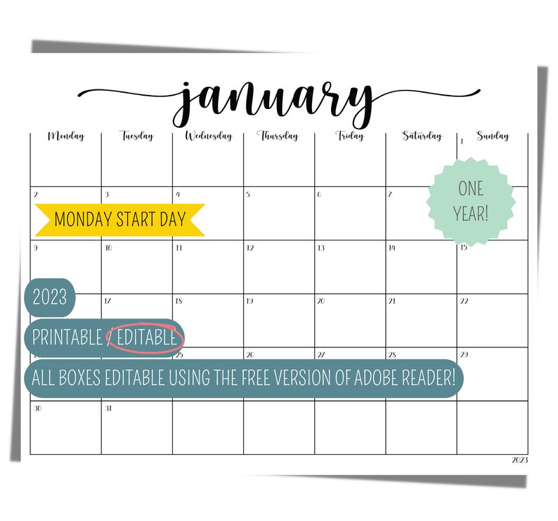 2023-calendar-fillable-calendar-editable-calendar-printable-etsy