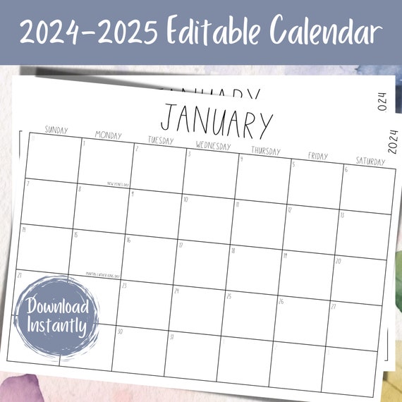 Family Organizer 2024 Wall Calendar 