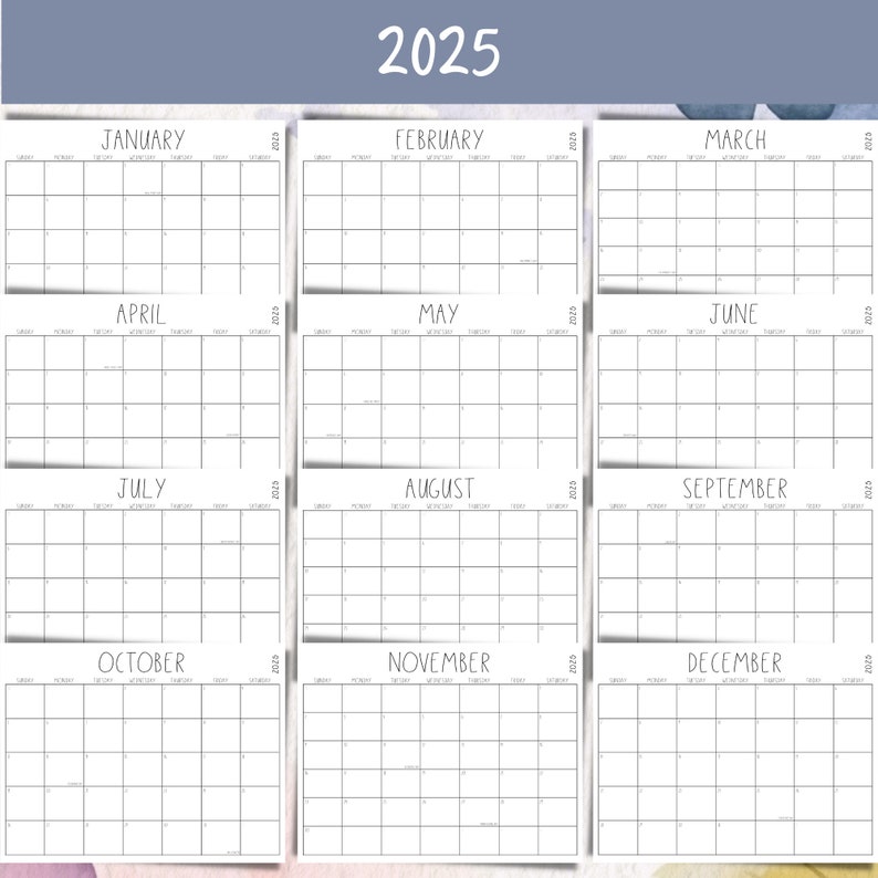 2024 2025 Printable Calendar Fillable Calendar Family - vrogue.co