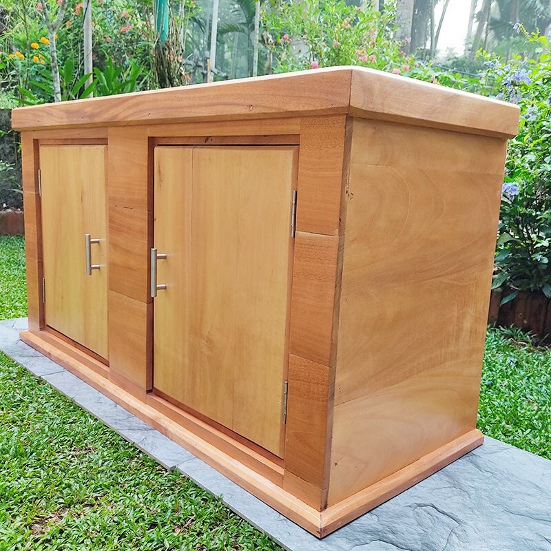 Custom Fish Tank Stand Mahogany Solid Wood Aquarium Etsy