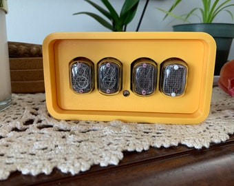 Nixie IN-12 Clock, Time, Date NEW