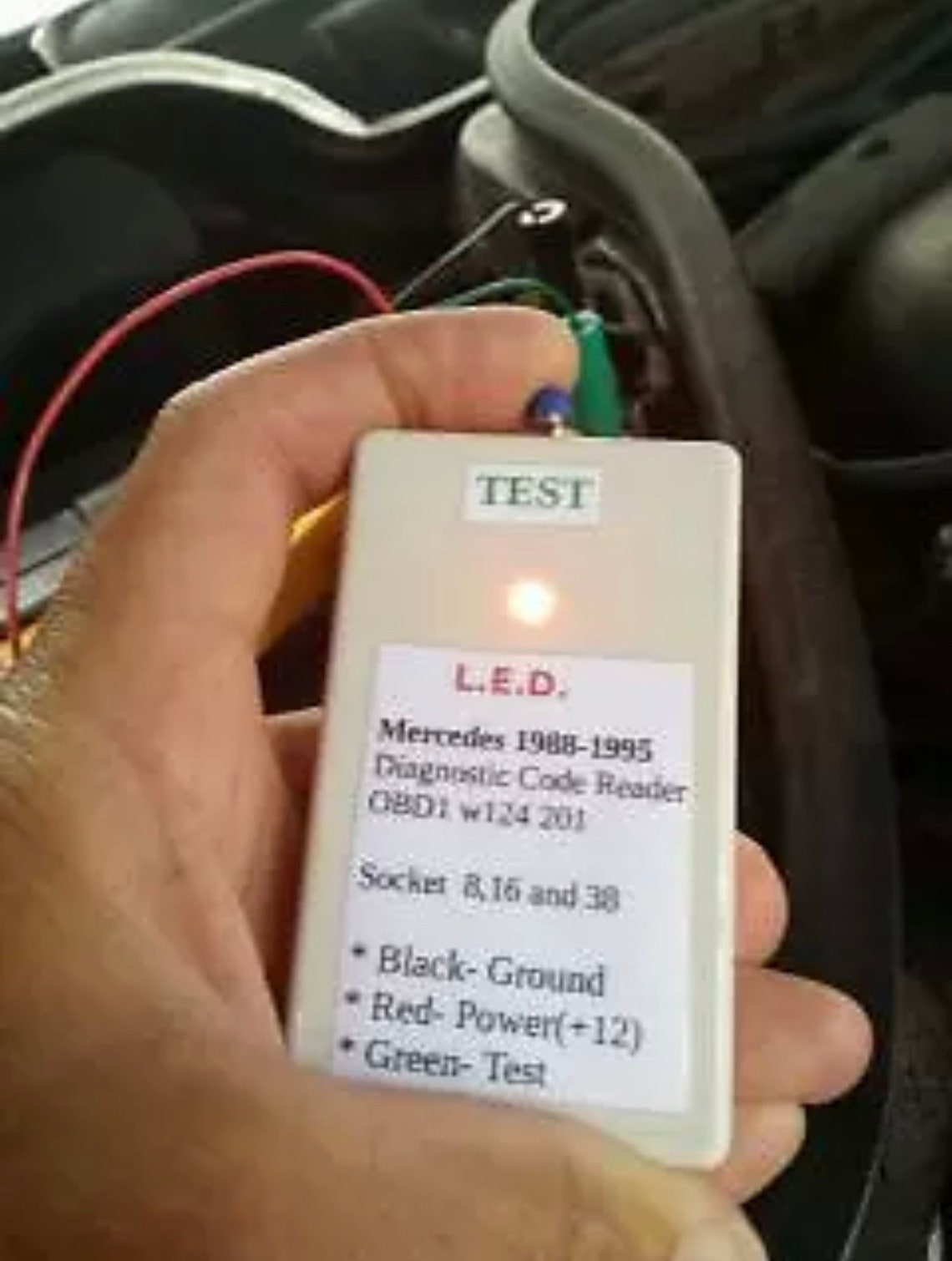 Mercedes Diagnostic Code Reader Tool OBD1 W124 W126 W140 Etsy