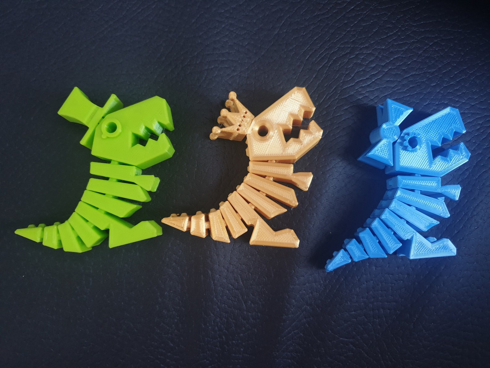 Trex Fidget Toys 3D Printed Articulated Dino flexi Toy Etsy
