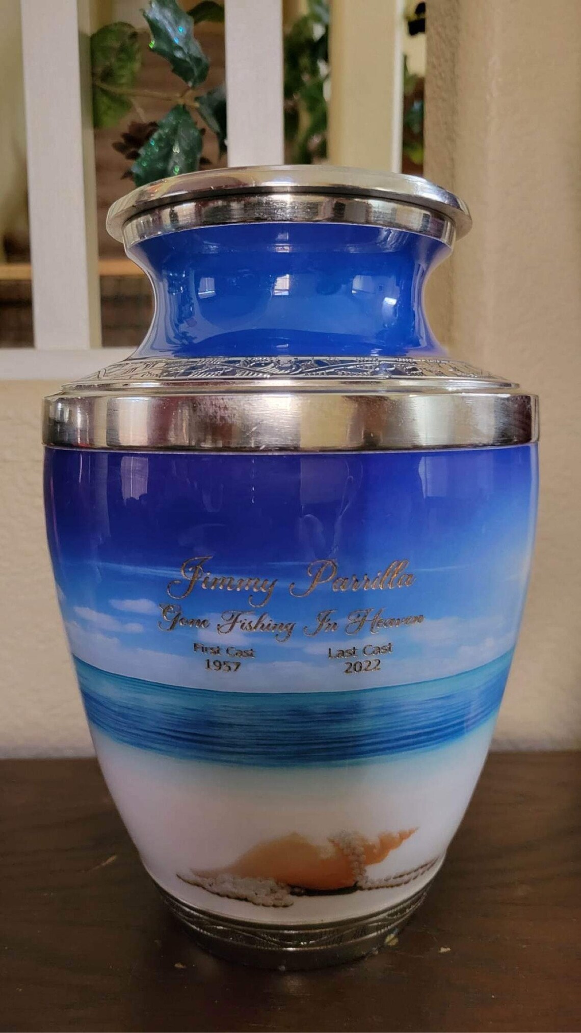 Seashell Urn for Ashes Ocean Keepsake for Ashes Though Etsy