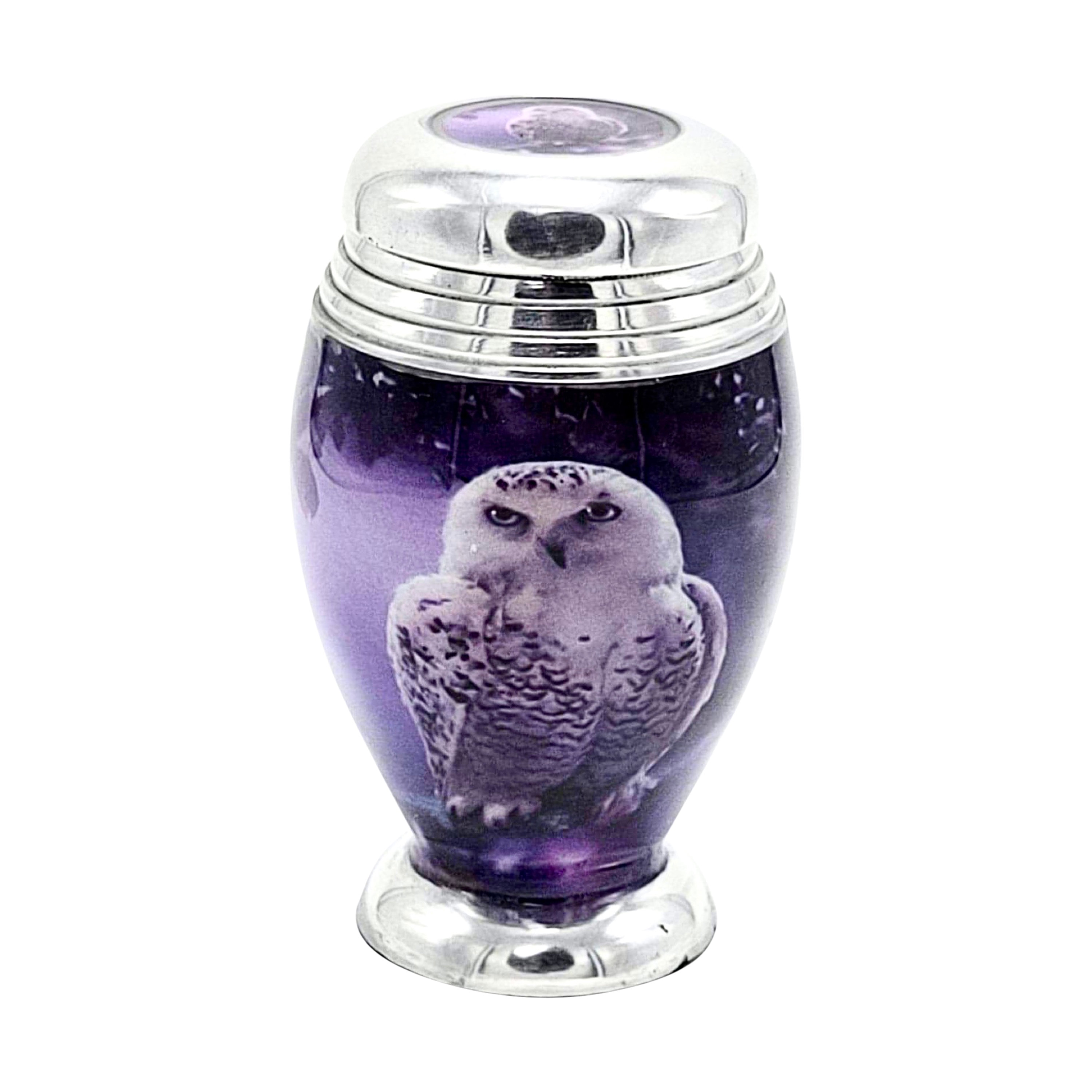 Peaceful Night Owl Urn for Human Ashes Night Owl Keepsake Etsy