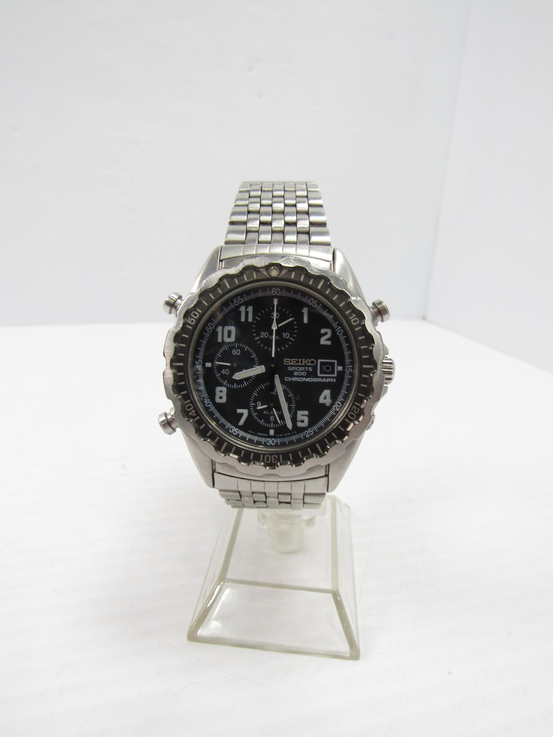 Seiko 7t32 Watch - Etsy