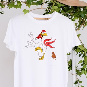 Foghorn Leghorn and Henry The Chicken Hawk Unisex T