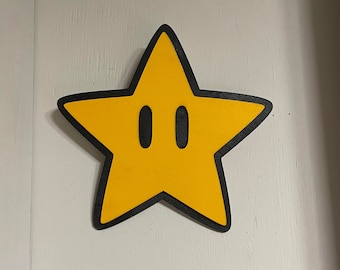 Super Mario Power Star Wandhalterung