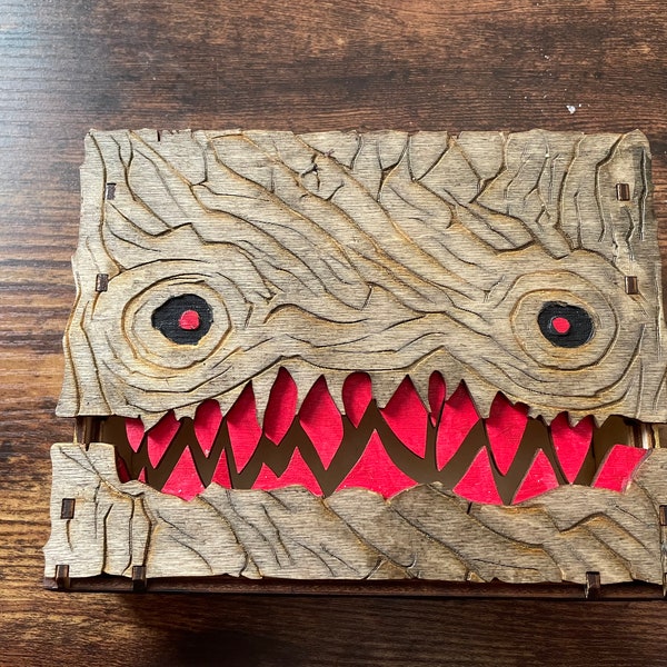 Scary Monster Book Box