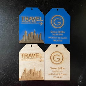 Personalized Luggage Tags