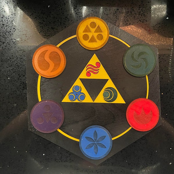 Legend of Zelda Great Sages and Goddesses Themed Wall Mount