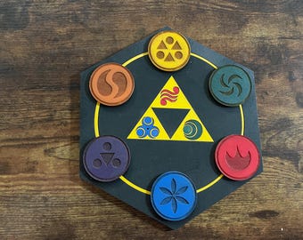 Legend of Zelda Wandhalterung: Sages & Goddesses Medaillon Plakette