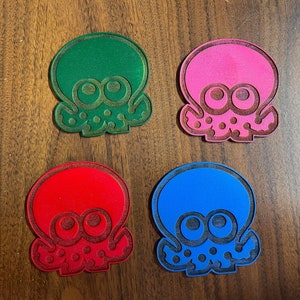 Splatoon Octoling Coasters