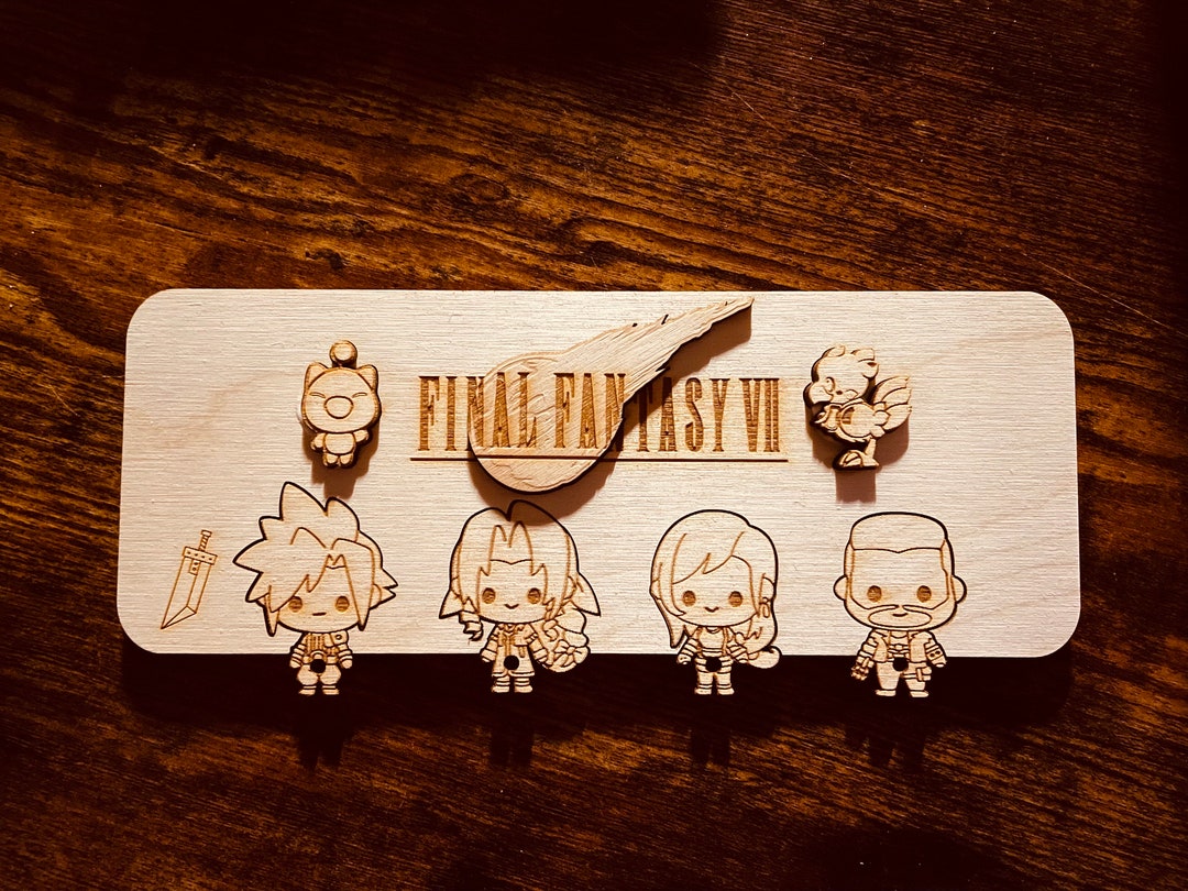 Final Fantasy Themed Keychain Holder - Etsy