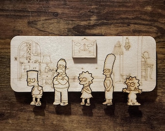 Die SIMPSONS Themen-Schlüsselbund-Halter