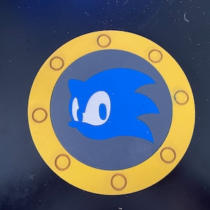 Sonic the Hedgehog Themed Wall Mount