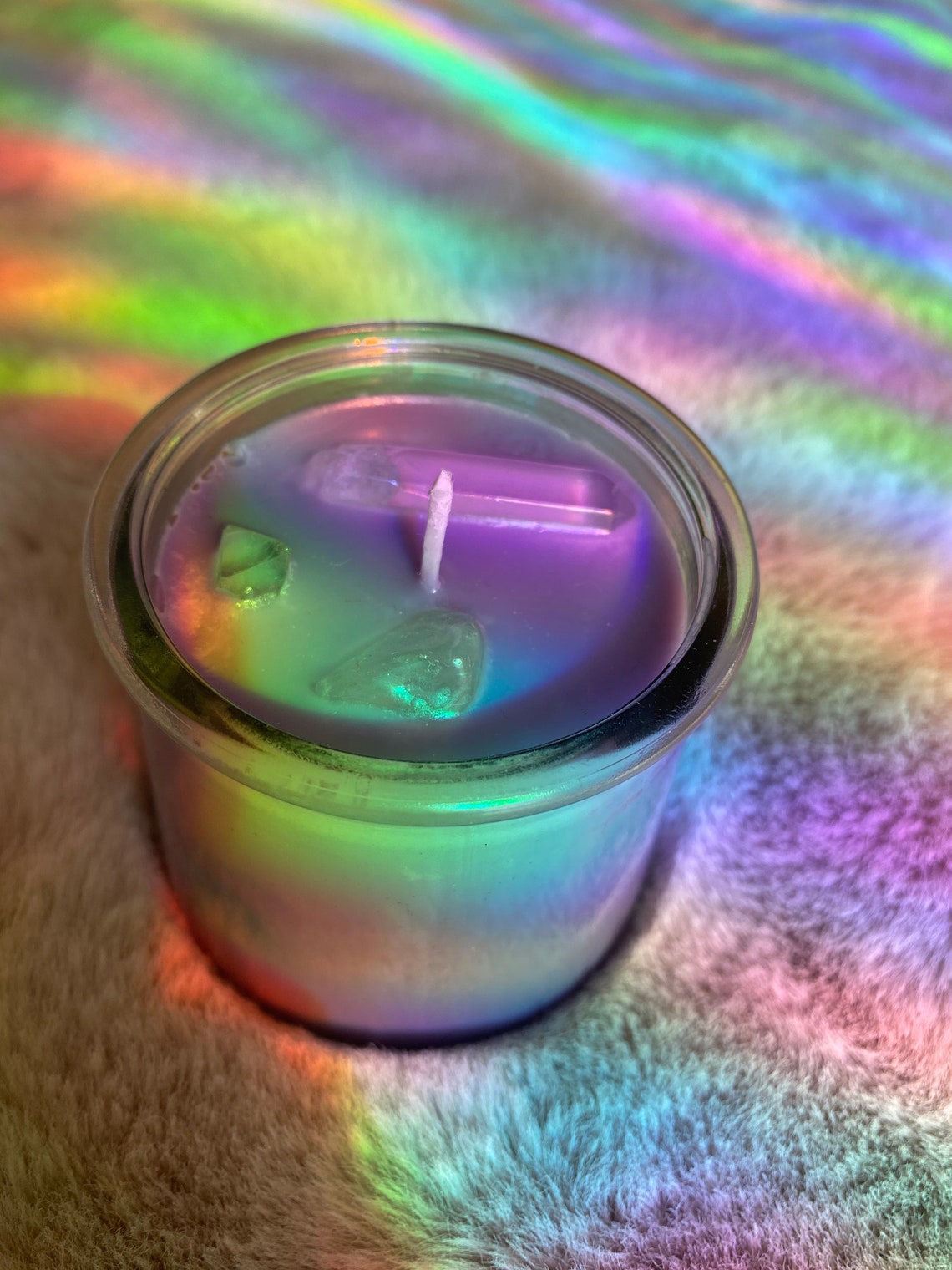 Candle With Crystals Inside Canada at Kathy Smith blog