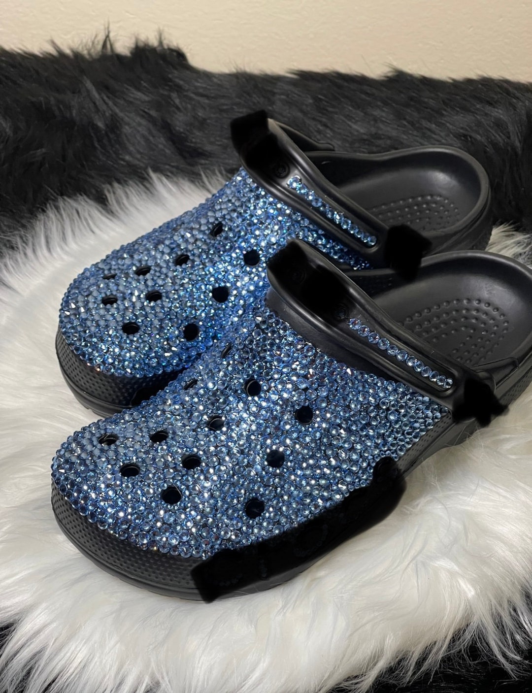 Bling Croc Slides/ Croc Sandals Adult Full Bling (Local Orders) You Provide Shoe