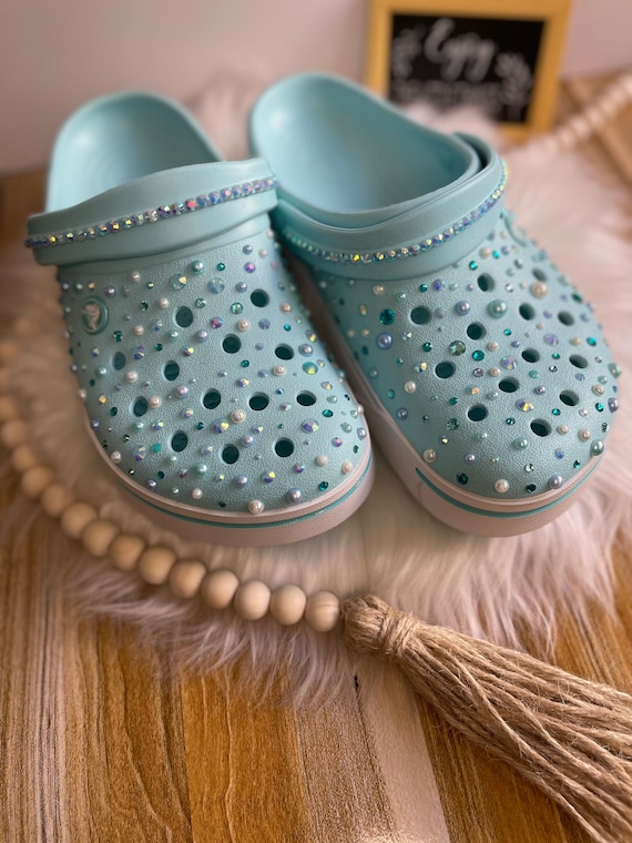 Custom Bling Shoe/designer Clogs/shoe With Charms/luxury 