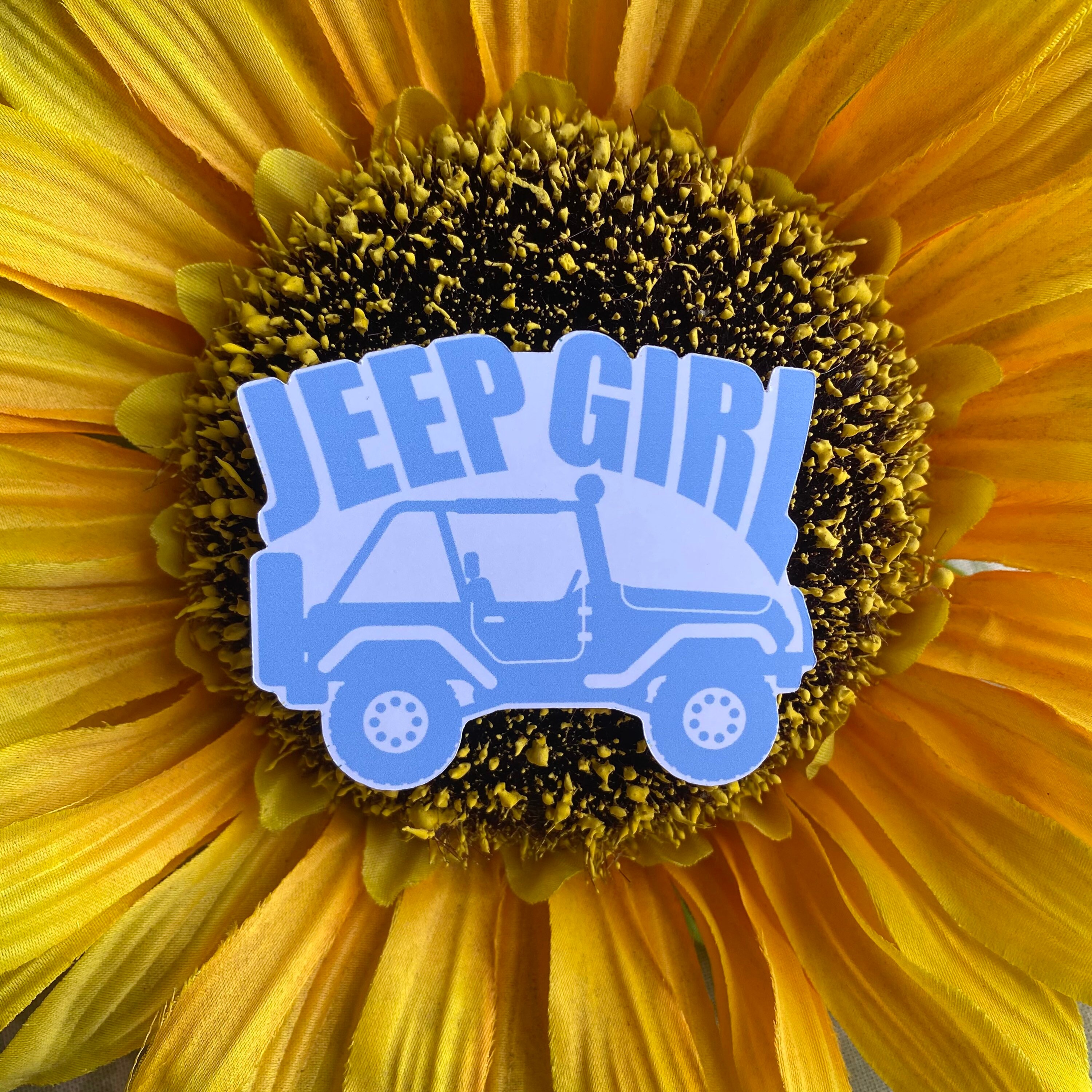 Jeep Girl Stickers Scrapbook Cars Jeep Etsy