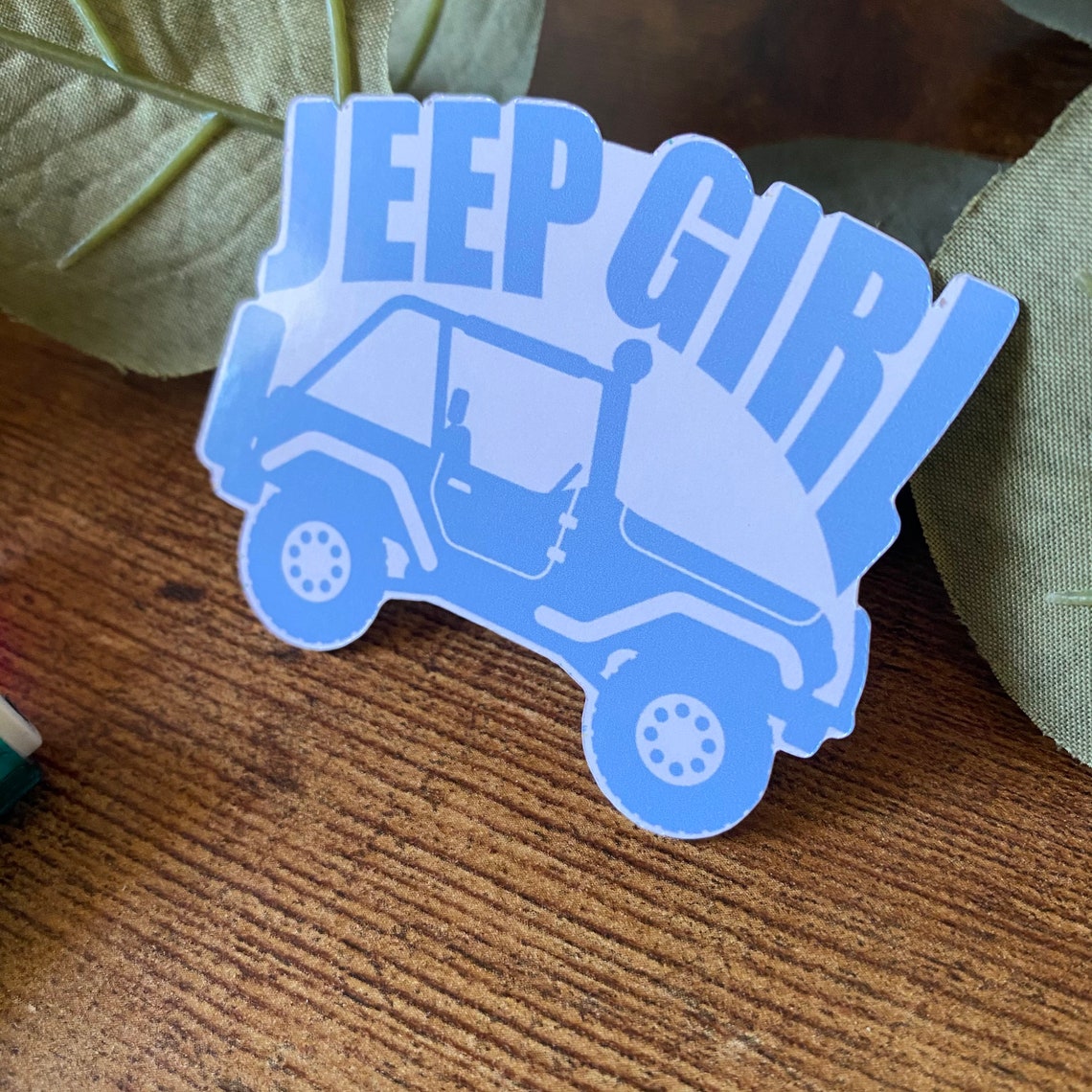 Jeep Girl Stickers Scrapbook Cars Jeep Etsy
