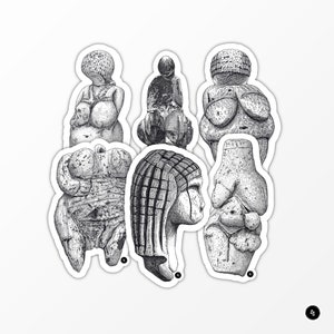 Vénus paléolithiques - Lots de Stickers