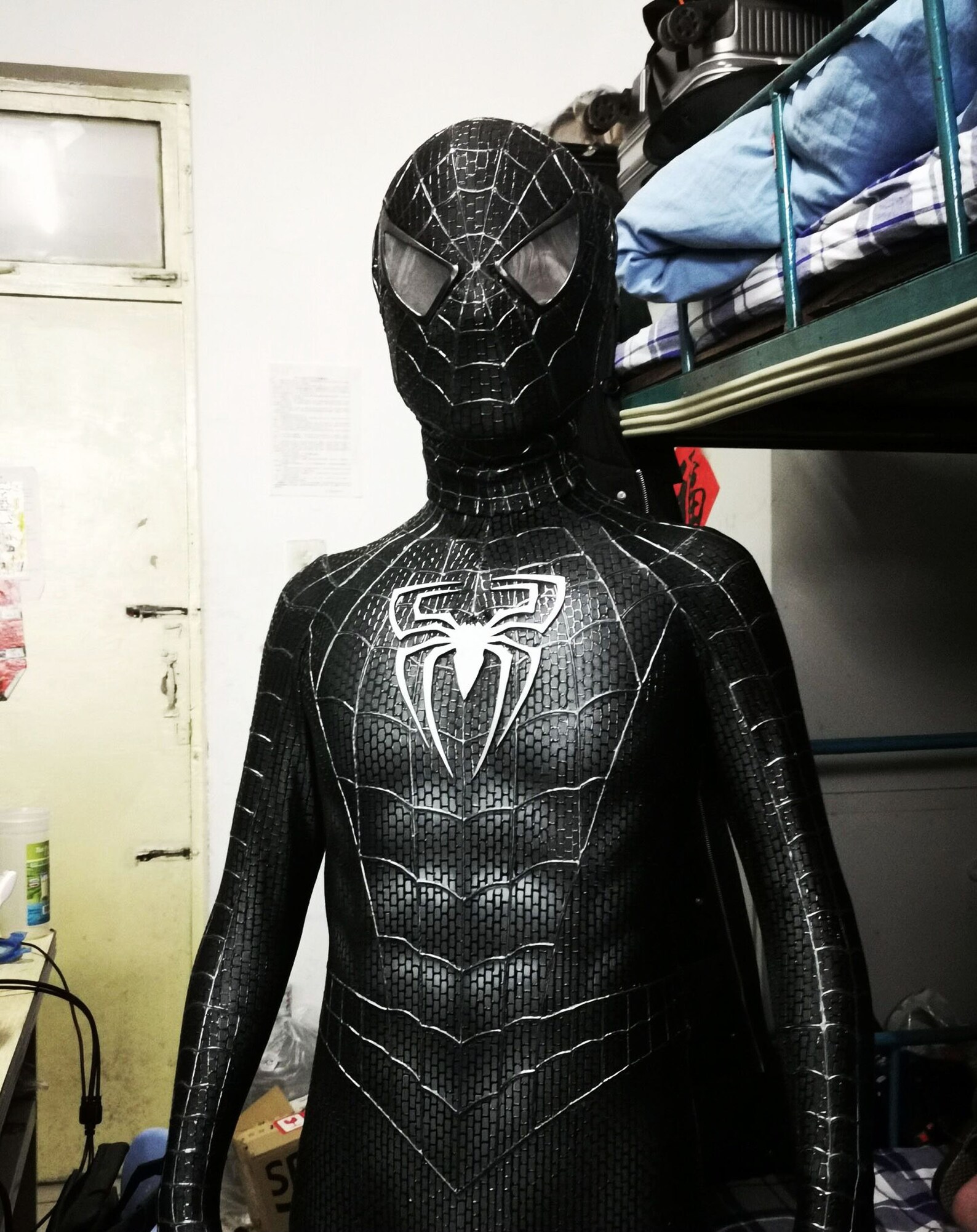 Spiderman 3 Costume Cosplay Suit Black suit SpiderMan film Etsy