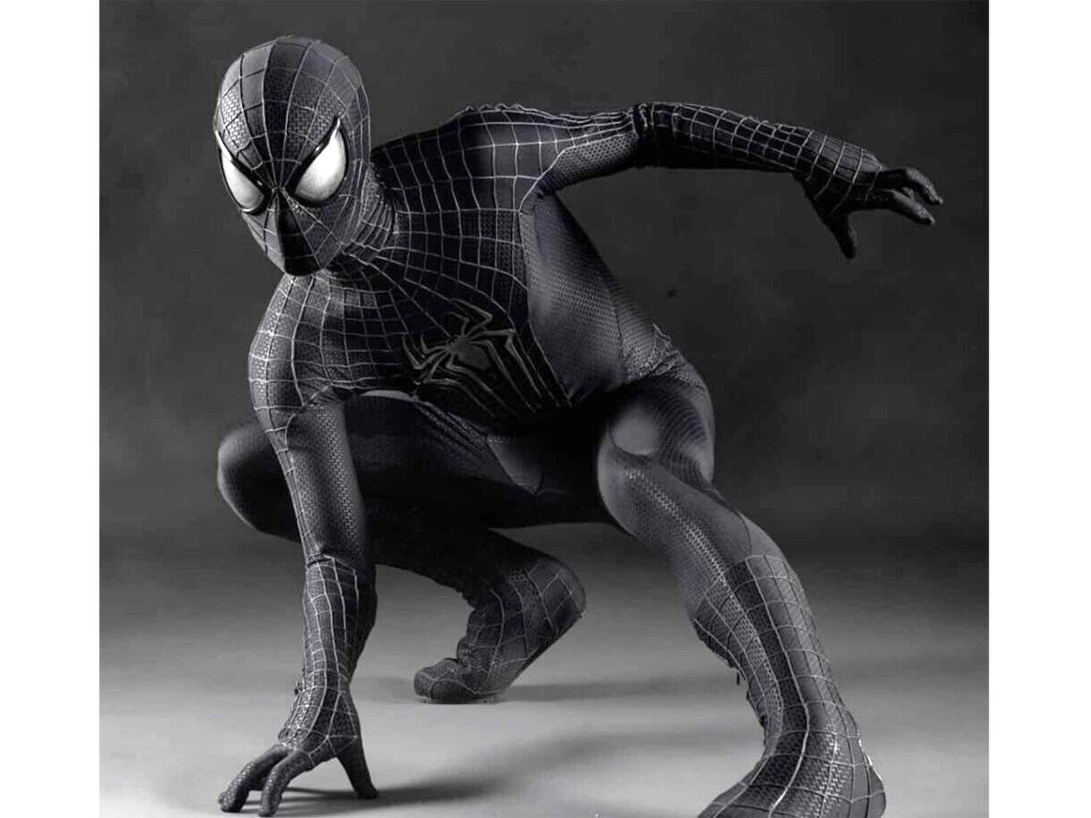 Spiderman 3 Costume Cosplay Suit Black suit SpiderMan film Etsy Spiderman 3 Costume Cosplay Suit Black suit SpiderMan film Etsy