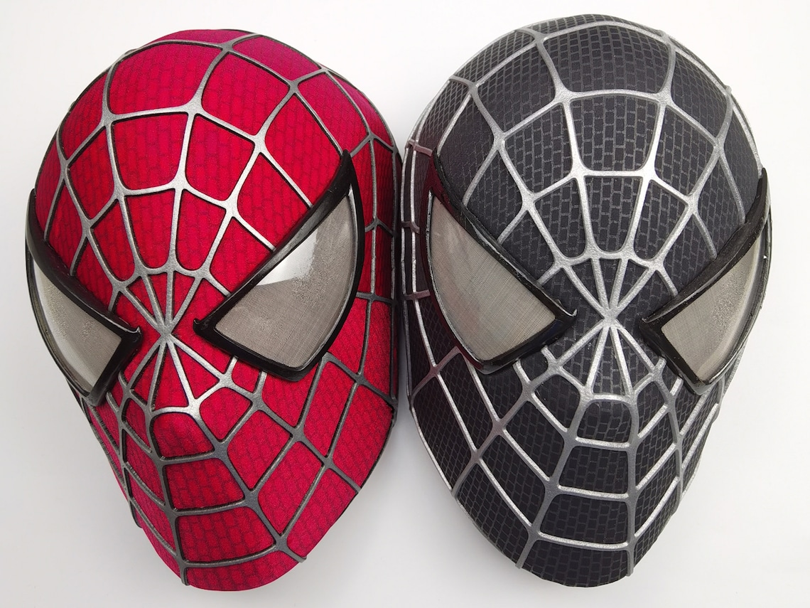 Spiderman Mask Cosplay Superhero Spider Man Mask with Etsy