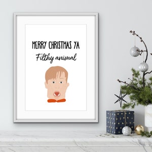 Christmas print, Christmas movie, Christmas movie print, Christmas film, Christmas film print, home alone print, home alone film