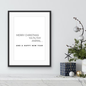 Movie print, movie saying, movie quote, Christmas movie, comedy film, comedy movie, film prints, film quote, home alone quote