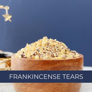 Wildcrafted Frankincense Tears: Boswellia papyrifera, Natural Resin for Incense, Magic, Rituals