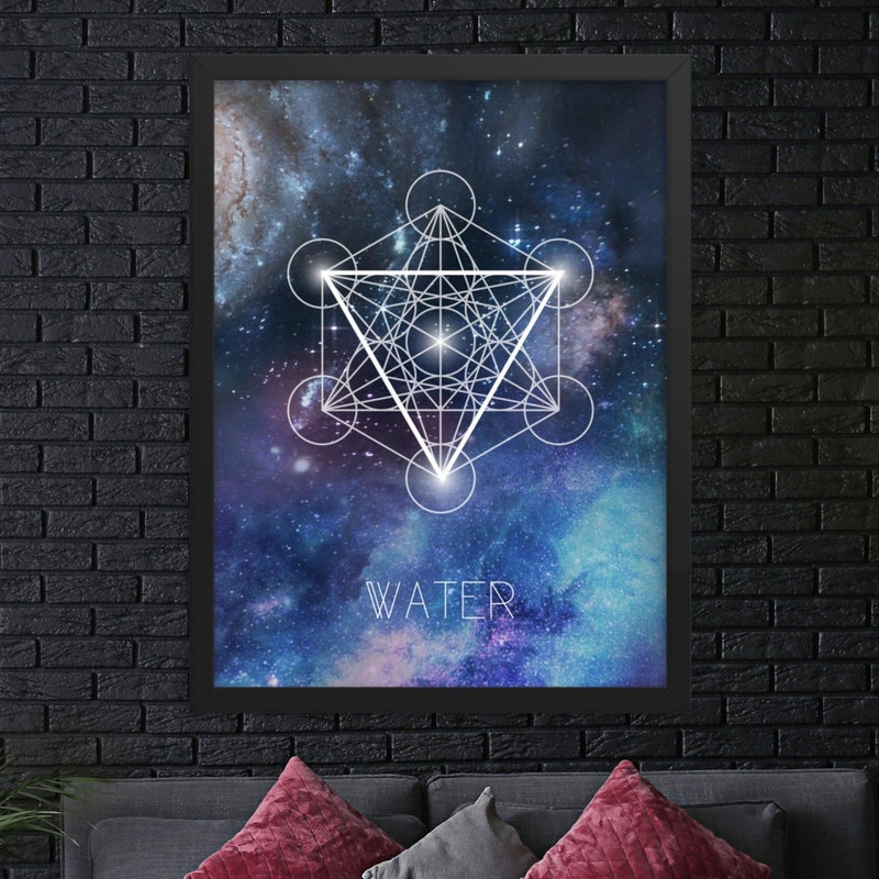 Metatrons Cube Wall Art - Etsy