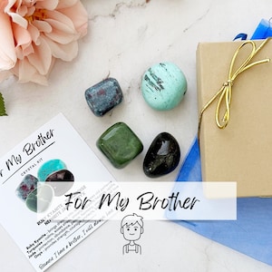 Crystals For My Brother | For My Brother Crystal Set | Brother Crystals | Brother Crystal Kit | Special Brother, Brother Gift Idea