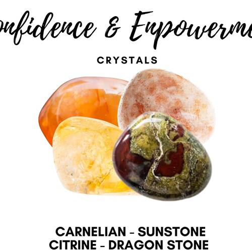 Confidence & Empowerment Crystals Crystals to Help You Face Etsy