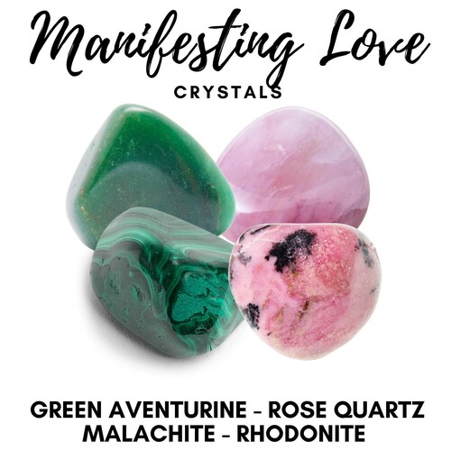 Manifesting Love Crystals Crystals for Romance Love Etsy