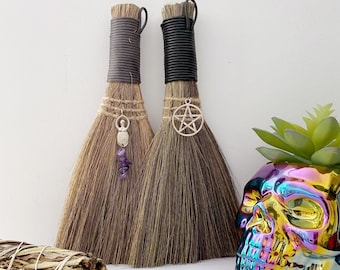 Mini Besom | Witches Ritual Broom | Witch Broom | Witch Besom | Altar Broom | Wicca Broom | Witchcraft | Pagan | Wicca | Bamboo Broom