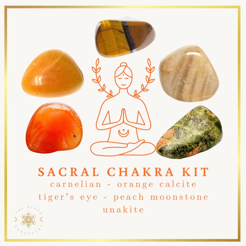Sacral Chakra Crystals Crystals for Sacral Chakra Opening Etsy