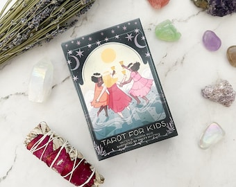 Tarot for Kids Card Deck by Theresa Reed | Children's Tarot Cards and Guidebook | Kid's Tarot Cards | Kid's Tarot Deck