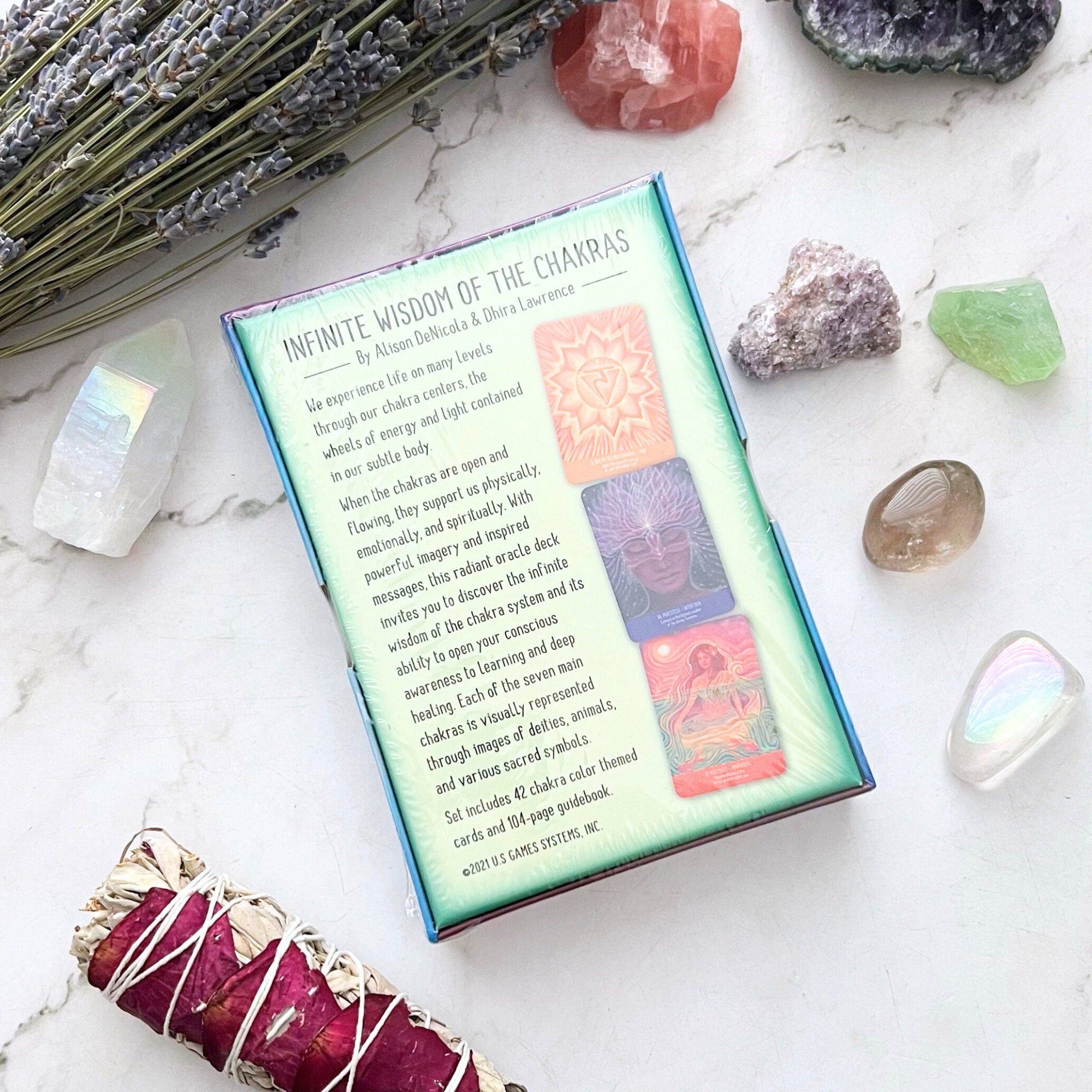 Infinite Wisdom of the Chakras Oracle Card Deck | 42 Chakra Healing ...