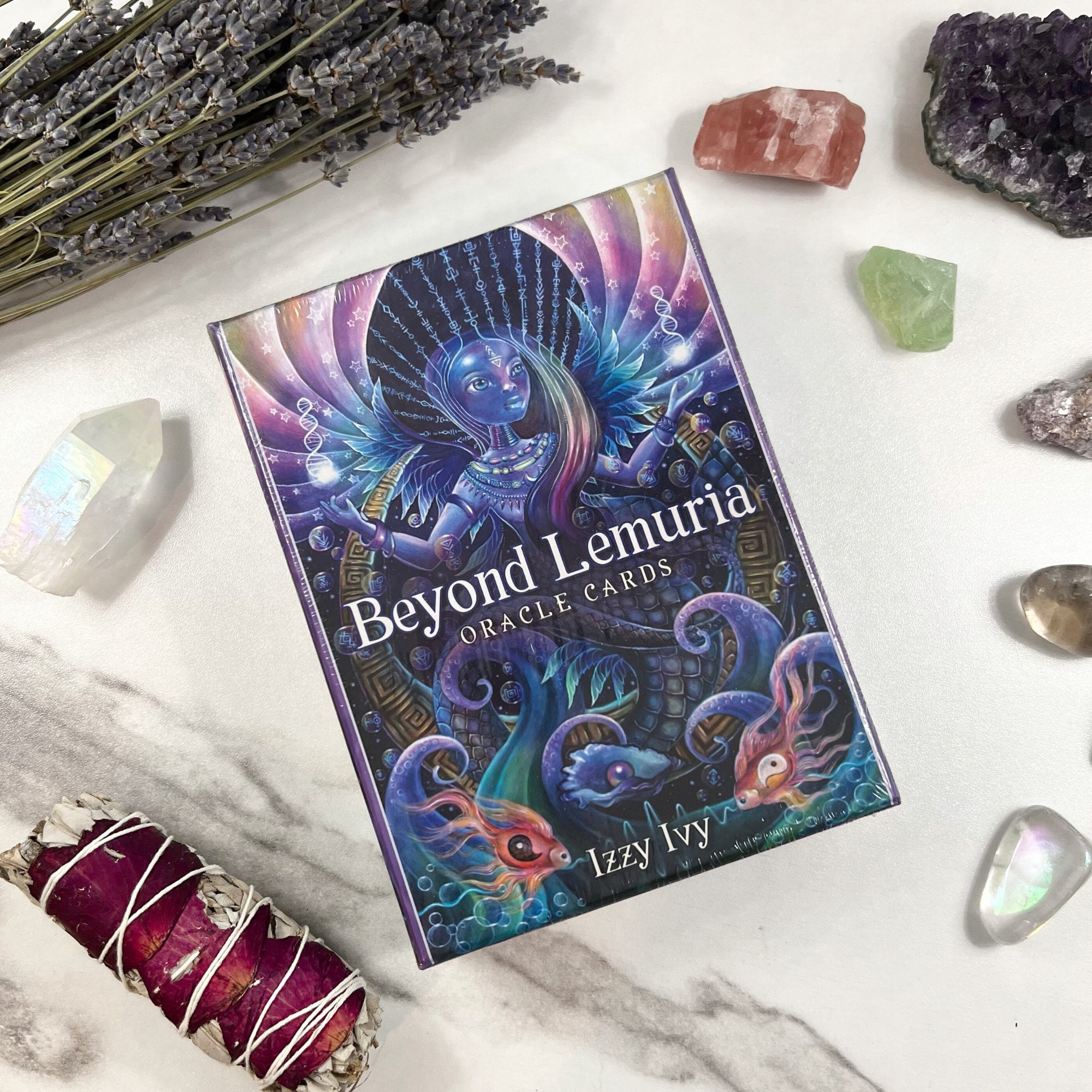 Beyond Lemuria Oracle Deck by Izzy Ivy | 56 Beyond Lemuria