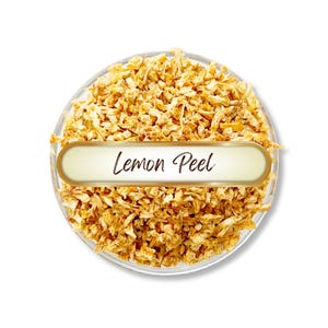 Lemon Peel | Dried, Cut & Sifted | Citrus limon