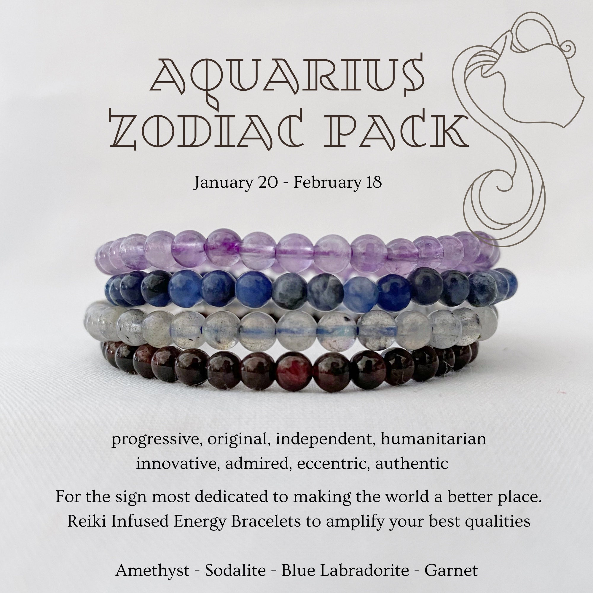 Sivalya Aquarius Bracelet Set