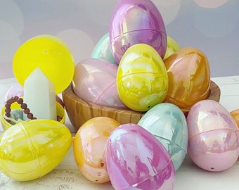 Ostara Surprise Crystal Eggs, Easter Crystal Confetti, Ostara Egg, Easter Eggs, Easter Egg Hunt Filled With Crystals & Stones Mix