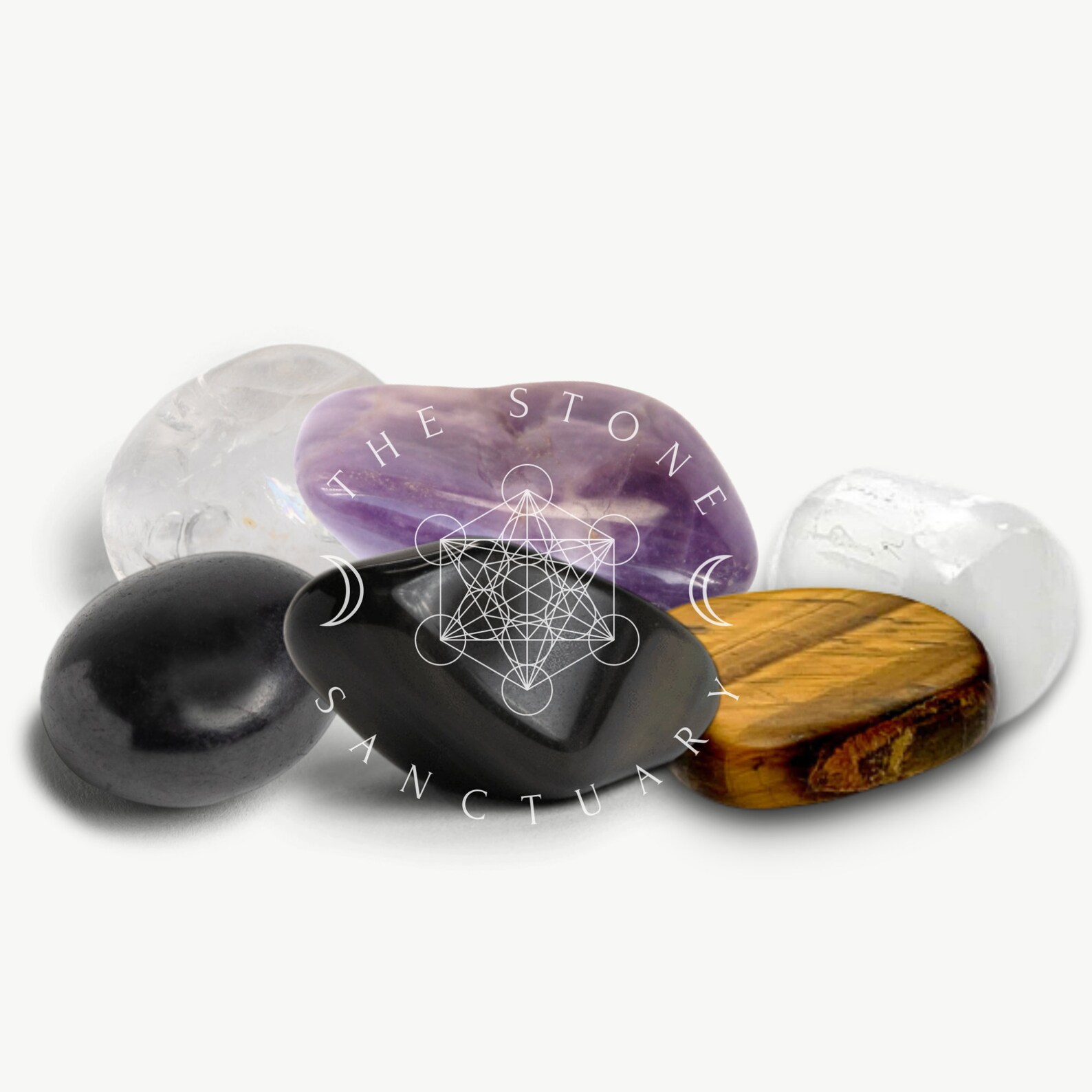 Crystals for Energy Protection and Grounding Crystals for Etsy