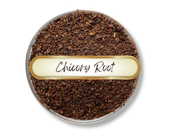 Chicory Root Granules | Dried & Roasted | Cichorium intybus