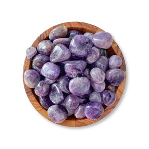 Amethyst Crystal | Large Amethyst Tumbled Stones | Amethyst Tumble from Brazil | Shop Metaphysical Crystals and Stones | Crown Chakra