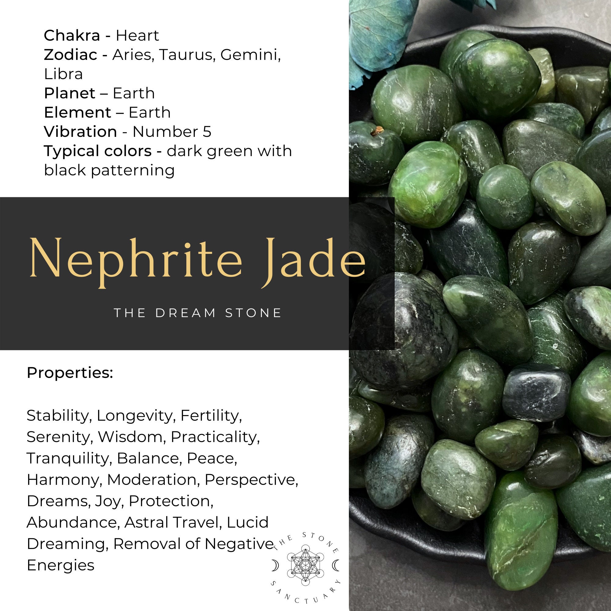 Nephrite Jade Crystal