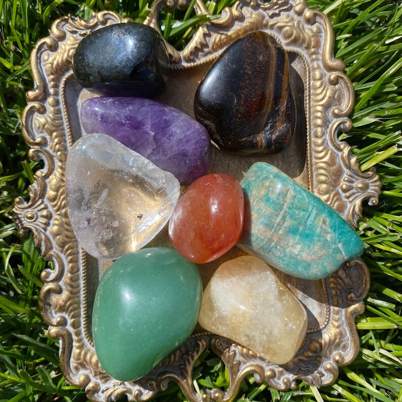 Crystals for Good Luck & Fortune Tumbled Stones for Etsy