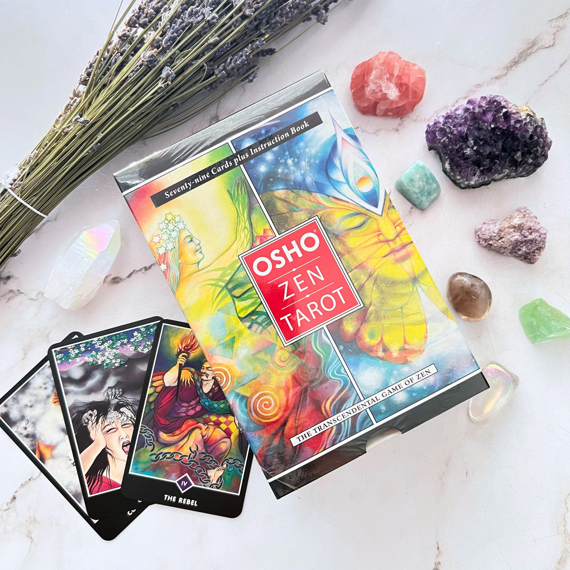 Osho Zen Tarot Card Deck by Osho | the Osho Zen Tarot Cards and